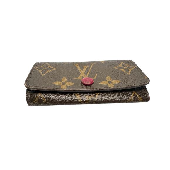 Louis Vuitton Limited Edition Monogram 4 Key Multicles Key Holder with Fuchsia - Picture 4 of 14